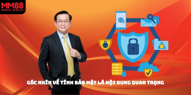 Góc nhìn về tính bảo mật là nội dung quan trọng