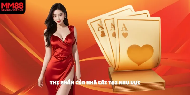 Thị phần của nhà cái tại khu vực